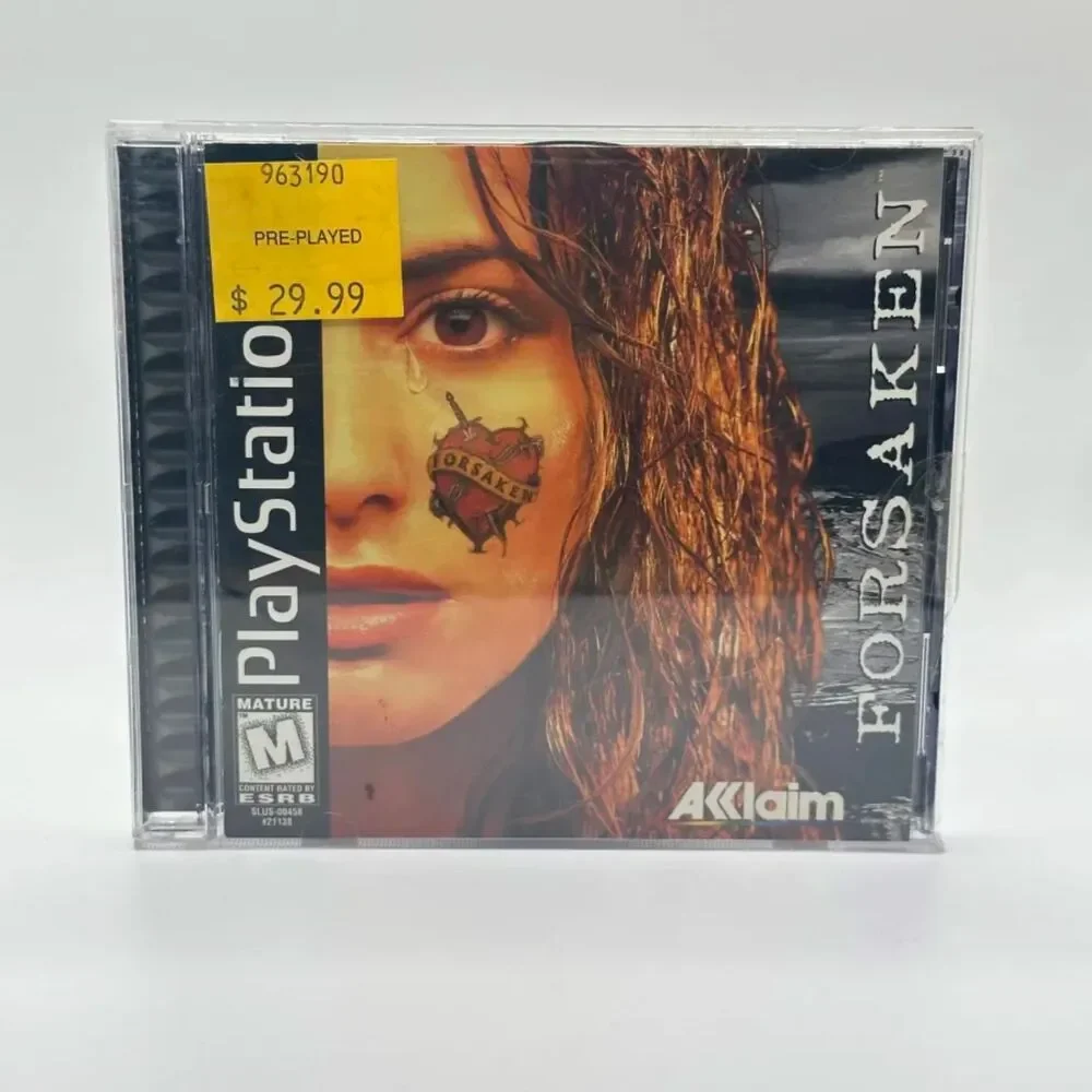 Forsaken - (PS1, 1998) CIB